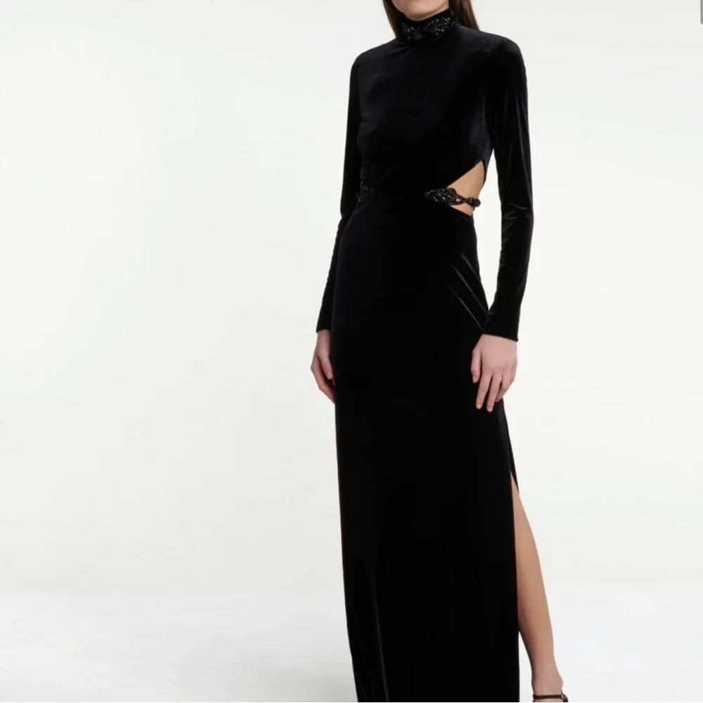 Dundas velvet gown size IT 38 US 2 - Picture 1 of 10